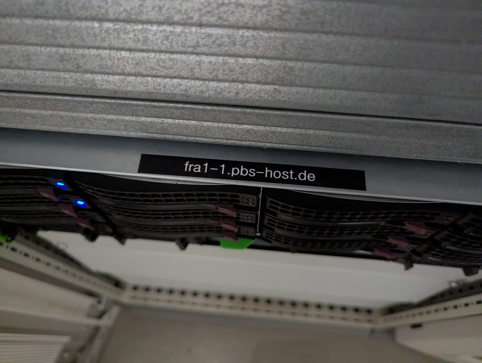 Frankfurt Datacenter - Hardware Closeup