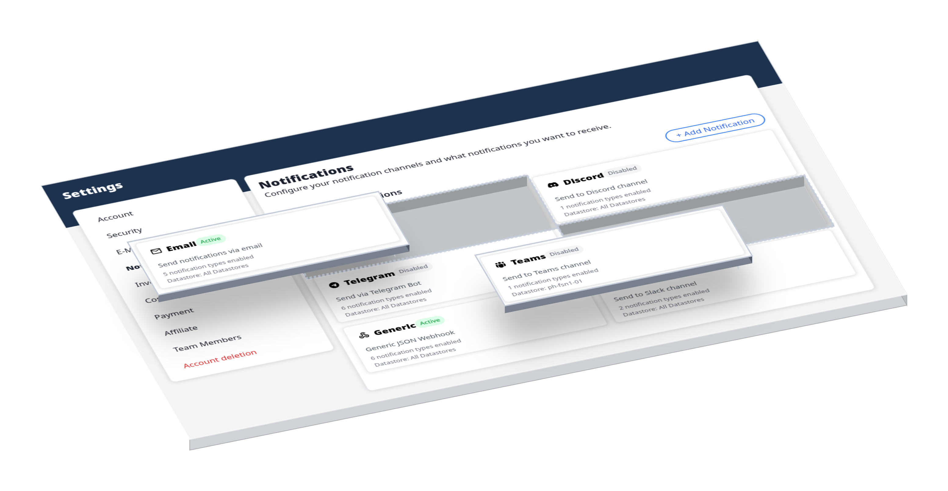 Email notification system demonstration